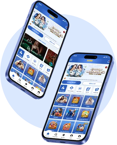 Biểu tượng điện thoại thông minh hiển thị trò chơi cá cược Win58